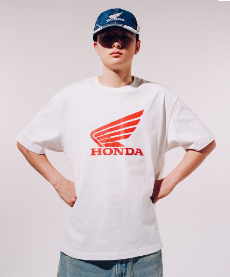 【WE ARE】韓國HONDA 大標短袖T恤 HEM1SS304A