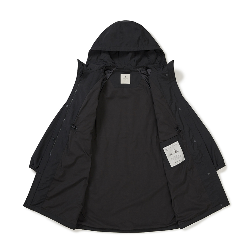 Women's【WE ARE】Korea snow peak CAMPLE long hooded windbreaker jacket S25ZWCWB15