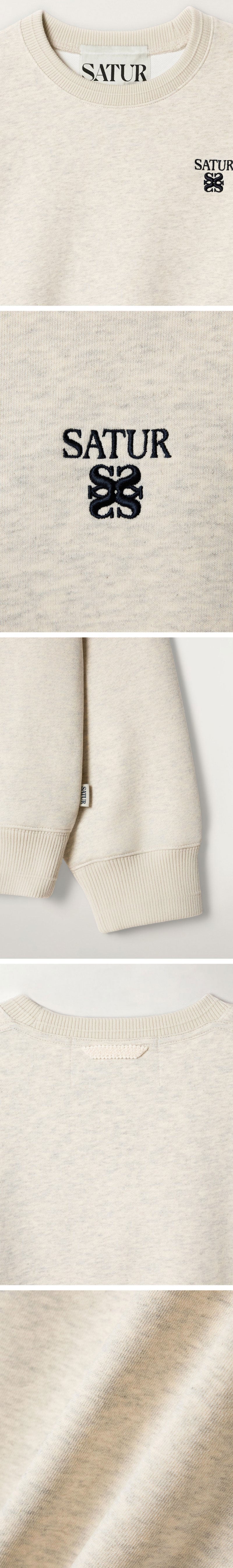 男款【WE ARE】韓國Satur圓領大學T衛衣SA261MTM01