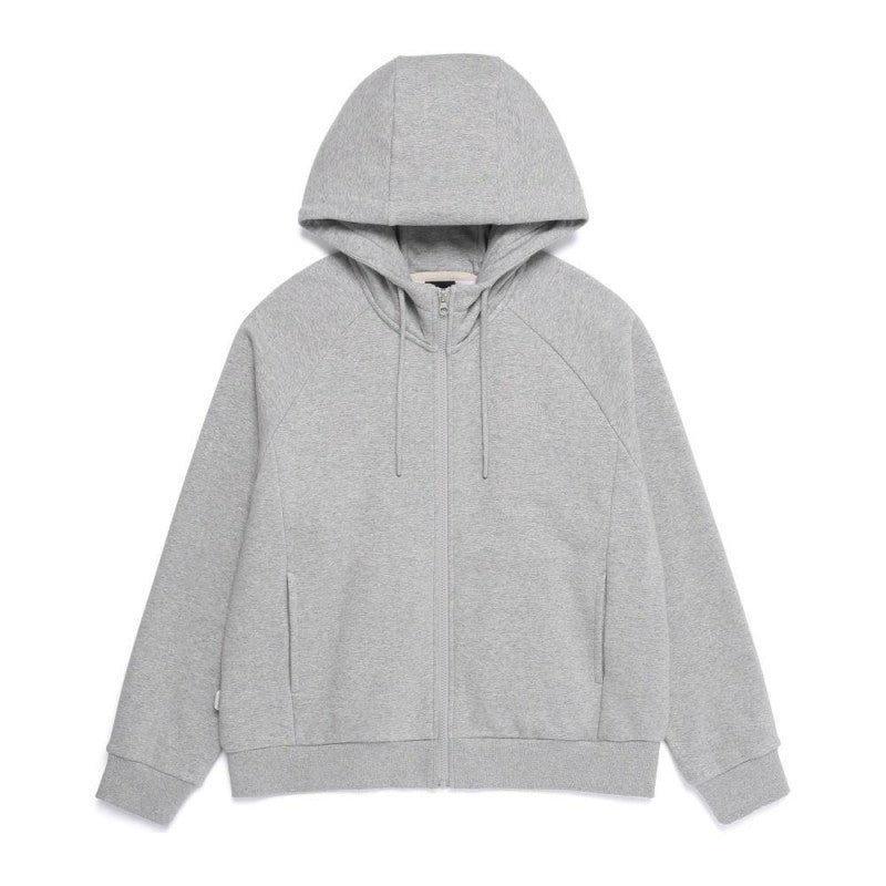 女款【WE ARE】韓國國家地理加絨拉鏈連帽外套N254WFT040