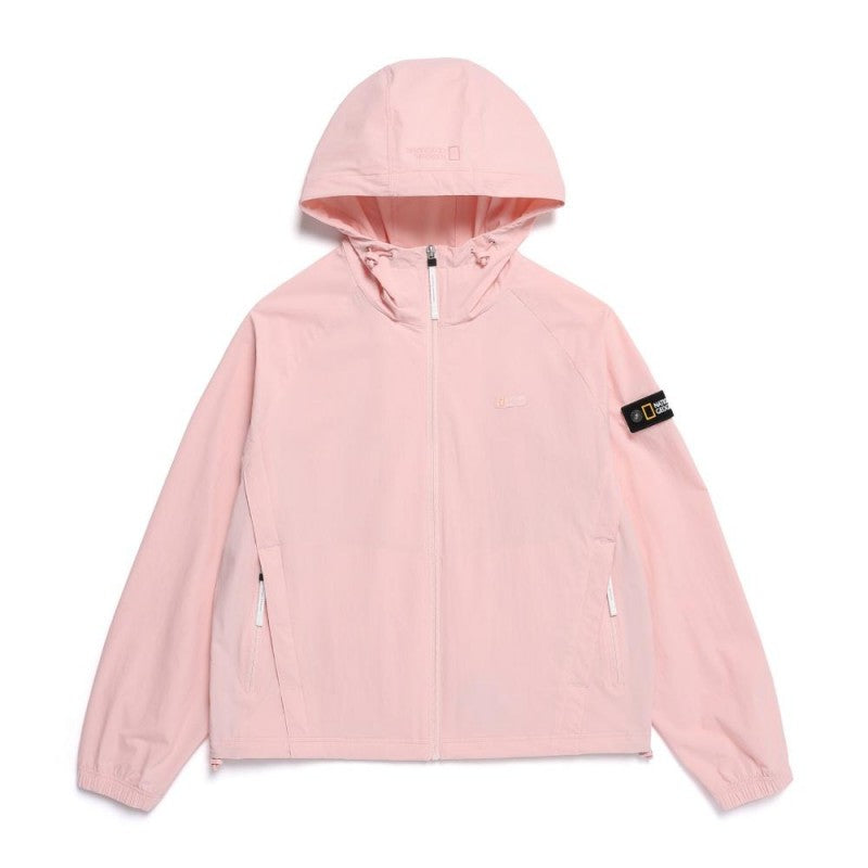 【現貨】女款【WE ARE】 韓國國家地理 輕量平織連帽外套N252WFT140