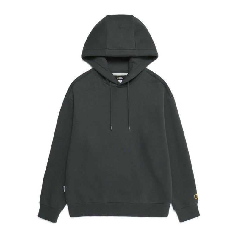 【WE ARE】 韓國國家地理 刺繡羊刷毛帽T N254UHD020