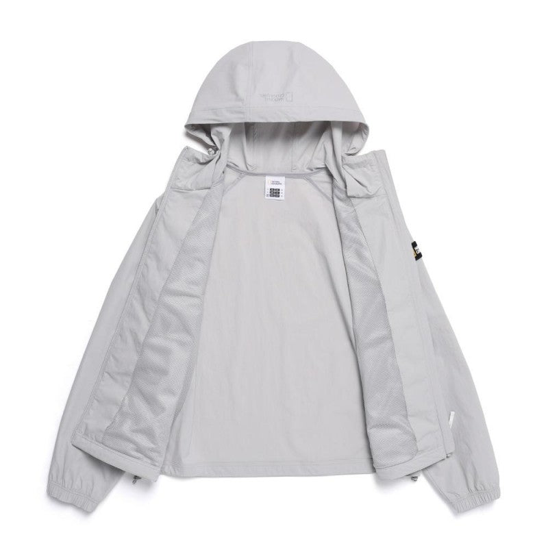 【現貨】女款【WE ARE】 韓國國家地理 輕量平織連帽外套N252WFT140