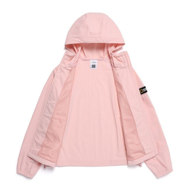 【現貨】女款【WE ARE】 韓國國家地理 輕量平織連帽外套N252WFT140