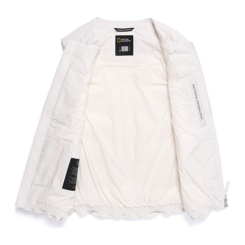 男女同款【WE ARE】韓國國家地理 輕量圓領鵝絨羽絨背心 N254UDV020