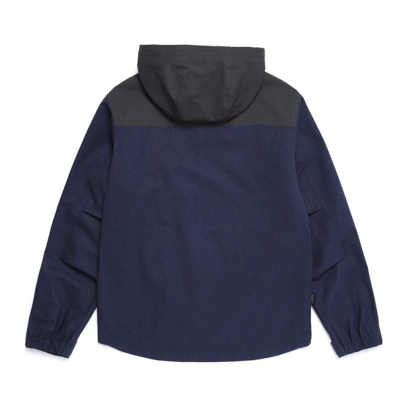 【WE ARE】韓國國家地理 雙層拼色防風連帽外套N253UJP011