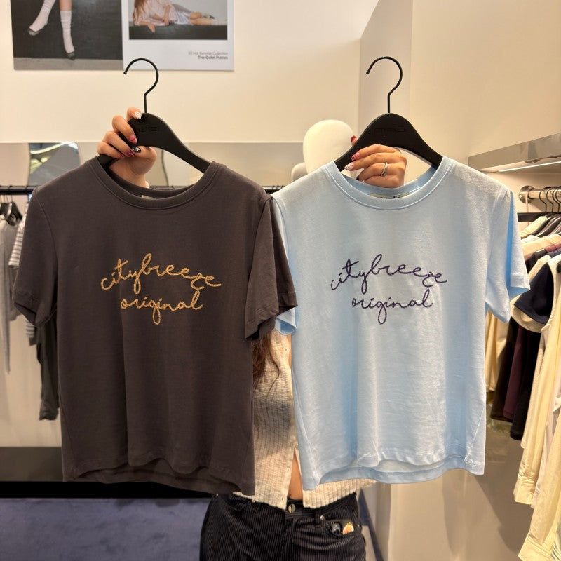 【WE ARE】韓國CITYBREEZE休閒短袖T恤CTI1TS19
