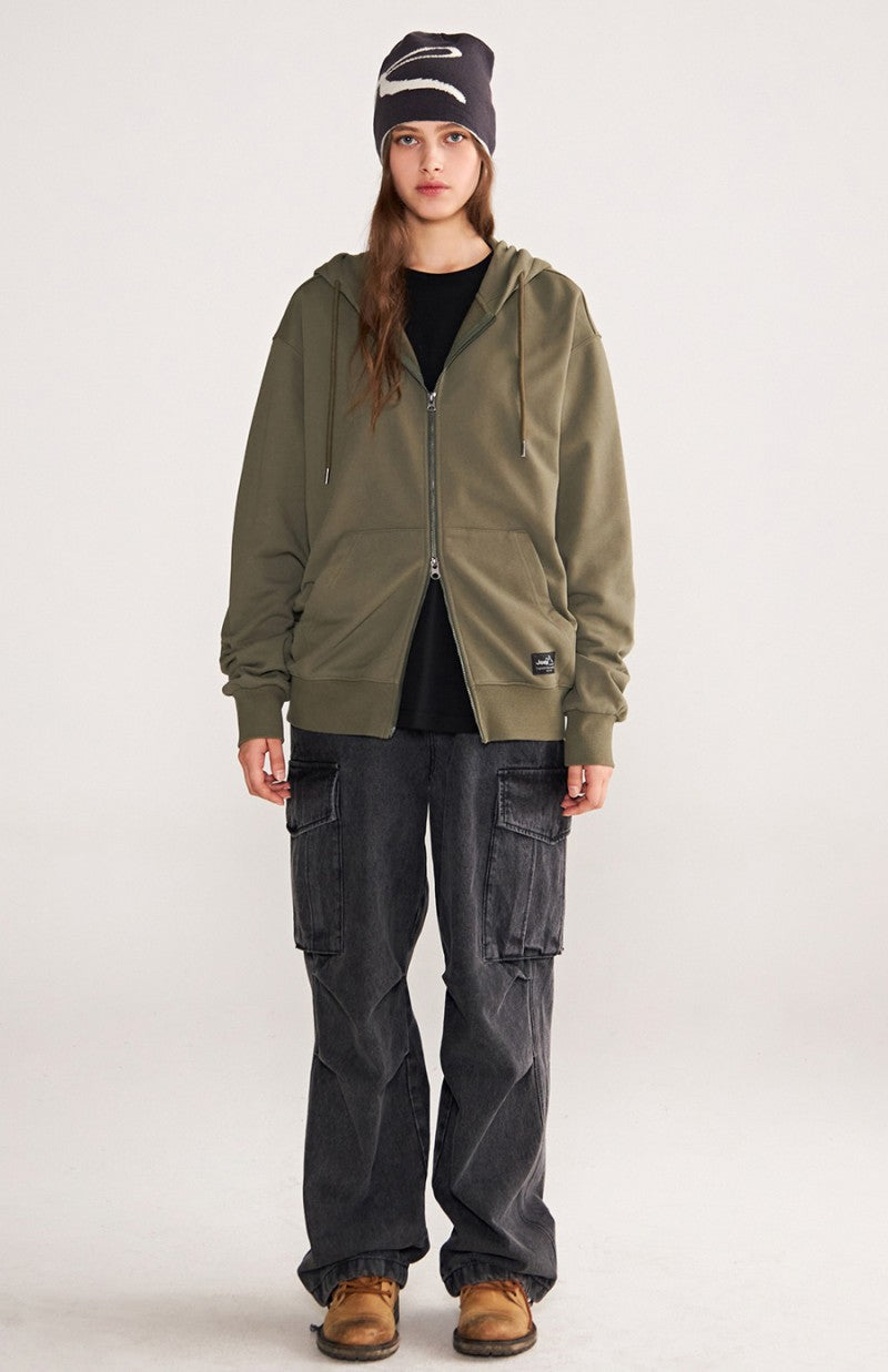 男女同款【WE ARE】韓國JEEP連帽拉鏈外套JP5TZU013