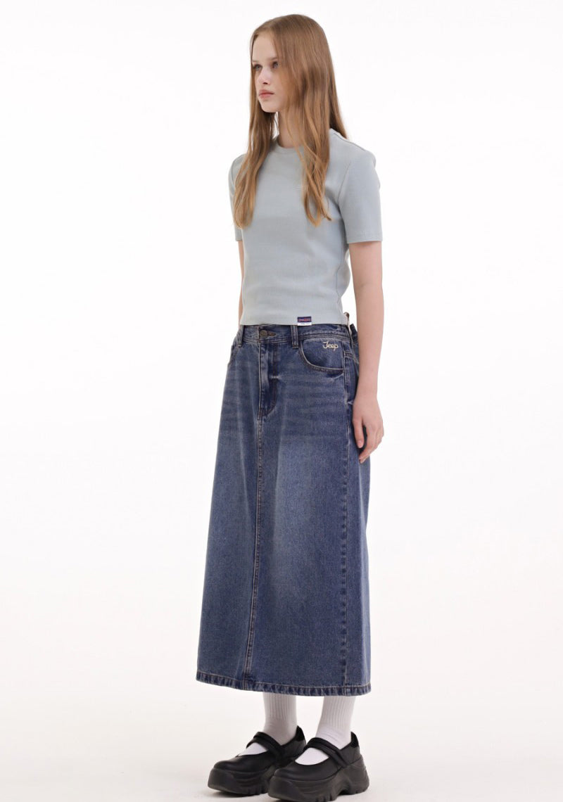 【WE ARE】韓國JEEP 合身基礎款短T JQ5TSF502