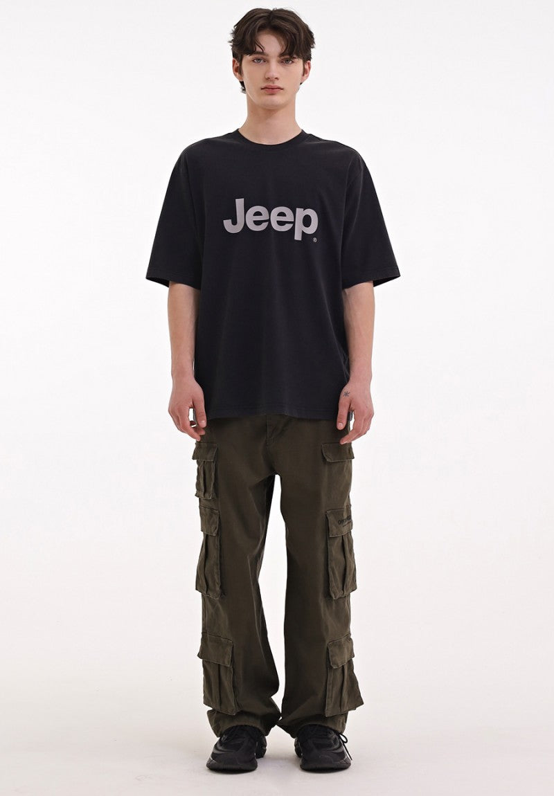 【WE ARE】韓國JEEP休閒短袖T恤JQ5TSU691