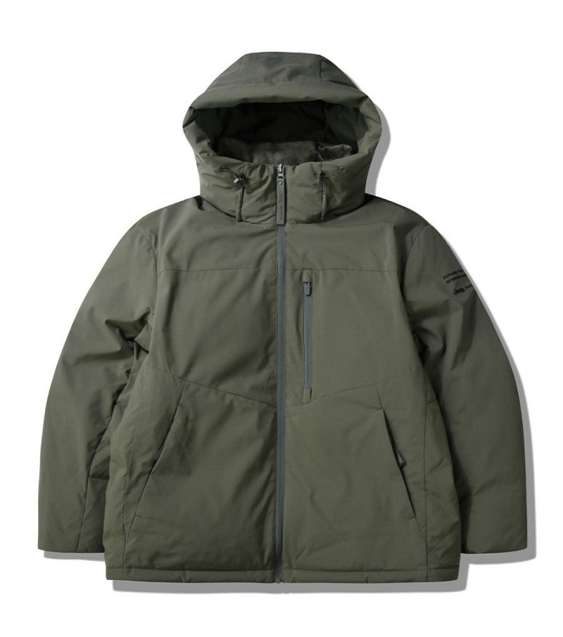 【WE ARE】韓國JEEP休閒 袖縮口連帽鵝絨羽絨外套JP4JPU413