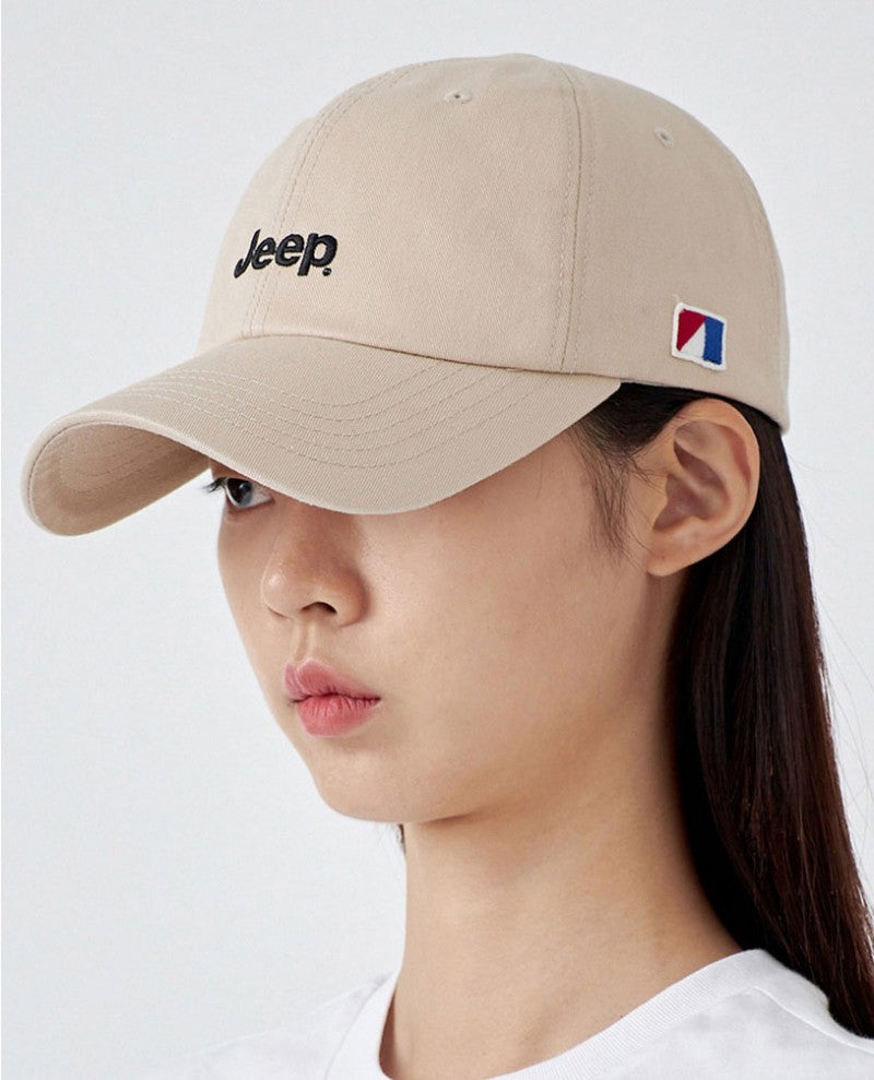 【WE ARE】韓國JEEP 休閒刺繡棒球帽 JR5GCU192