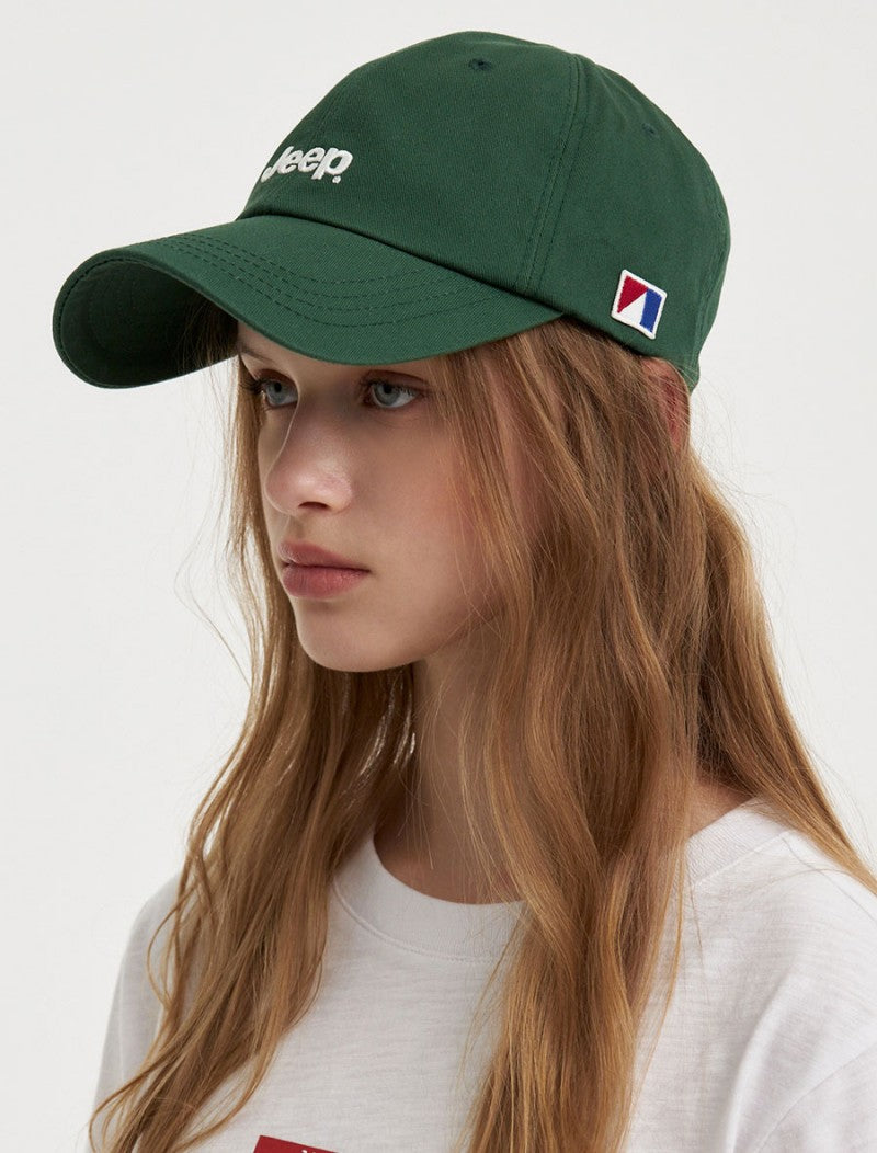 【WE ARE】韓國JEEP 休閒刺繡棒球帽 JR5GCU192