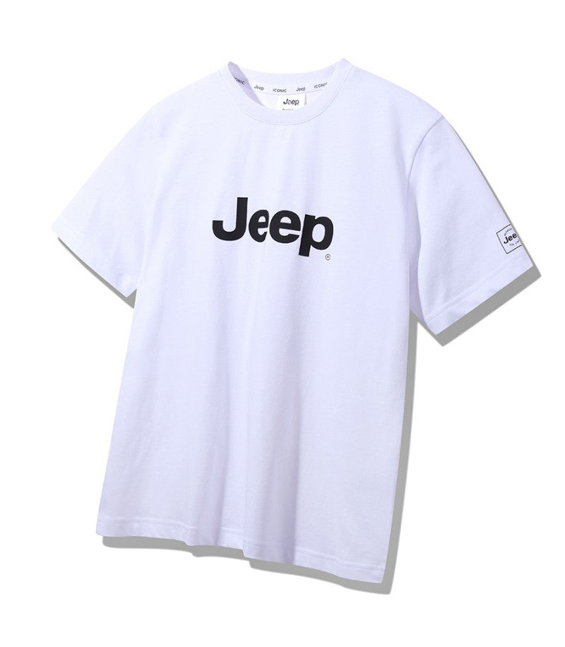 【WE ARE】韓國JEEP休閒短袖T恤JQ2TSU091