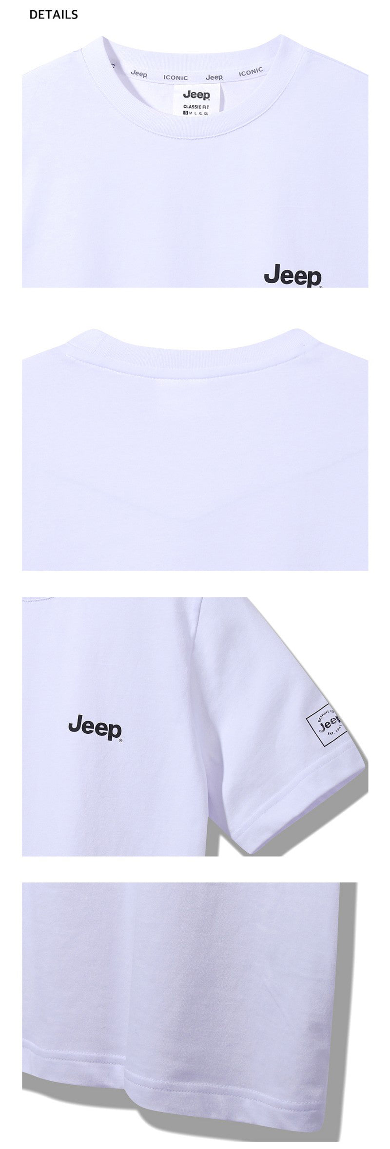 【WE ARE】韓國JEEP休閒短袖T恤JQ2TSU092