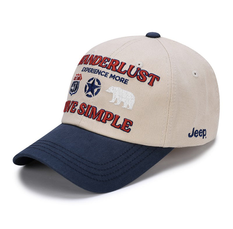 【WE ARE】韓國JEEP休閒小白熊棒球帽JQ3GCU123