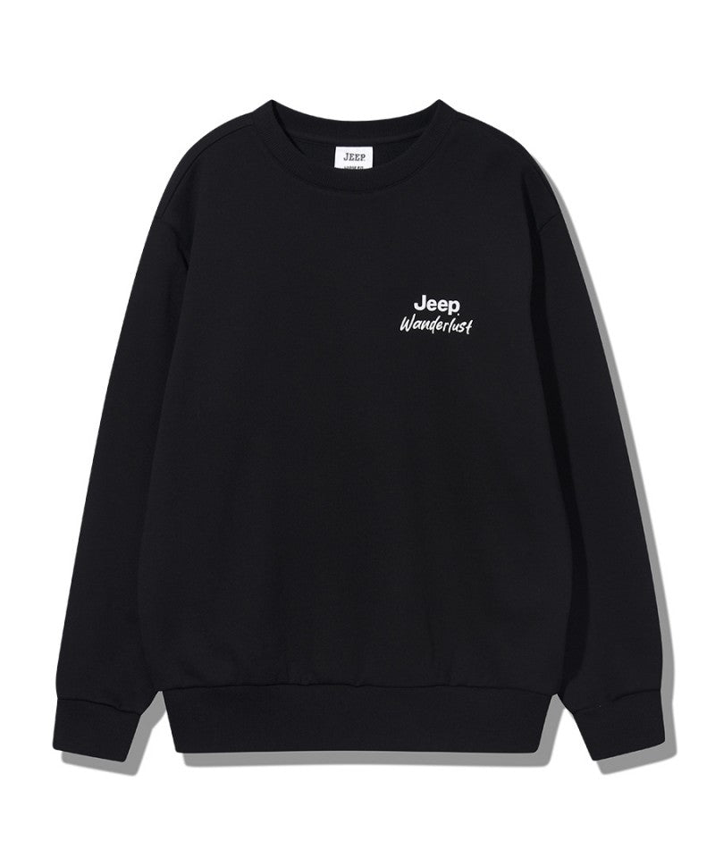 【WE ARE】韓國JEEP 基礎款圓領大學T JQ3TSU893