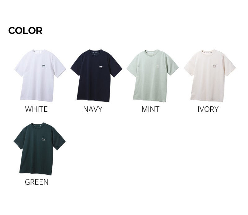 【WE ARE】韓國JEEP短袖T恤JR5TSU155