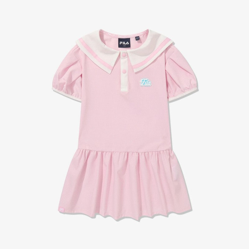 【WE ARE】韓國FILA KIDS休閒連衣裙FK262OP07G007