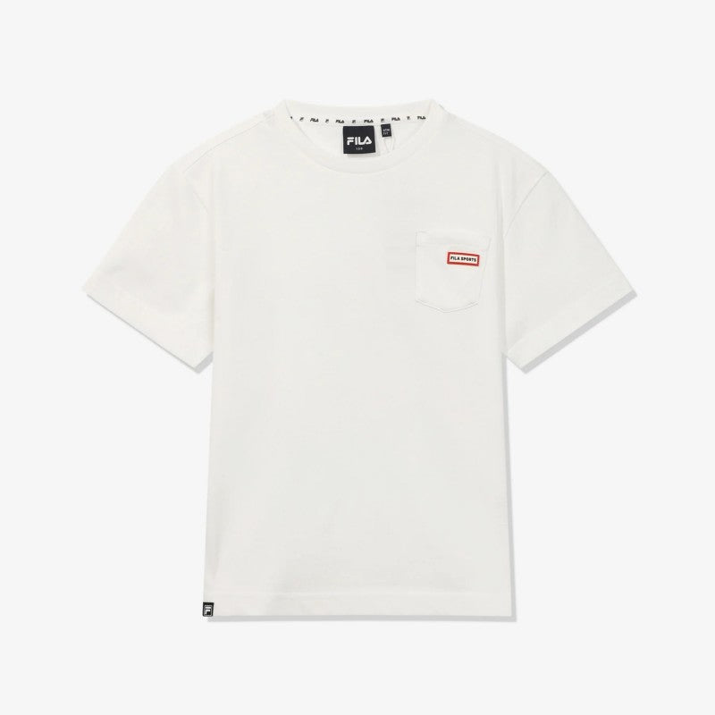 【WE ARE】韓國FILA KIDS休閒短袖T恤FK262RS07X001