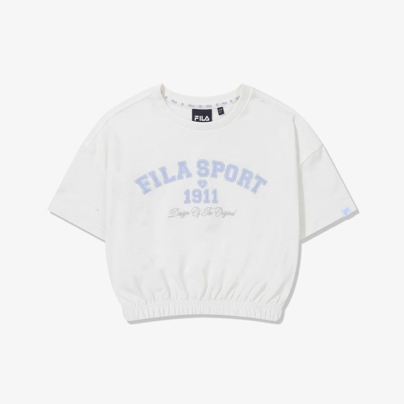 【WE ARE】韓國FILA KIDS短袖+短裙套裝FK262FS07G001