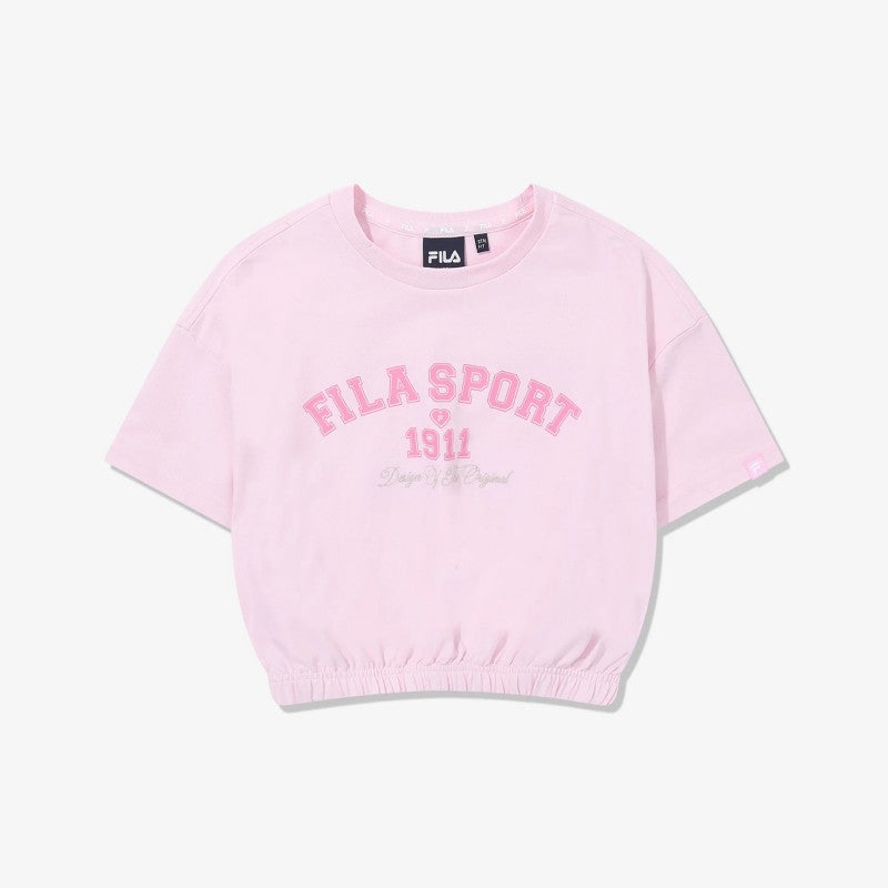 【WE ARE】韓國FILA KIDS短袖+短裙套裝FK262FS07G001