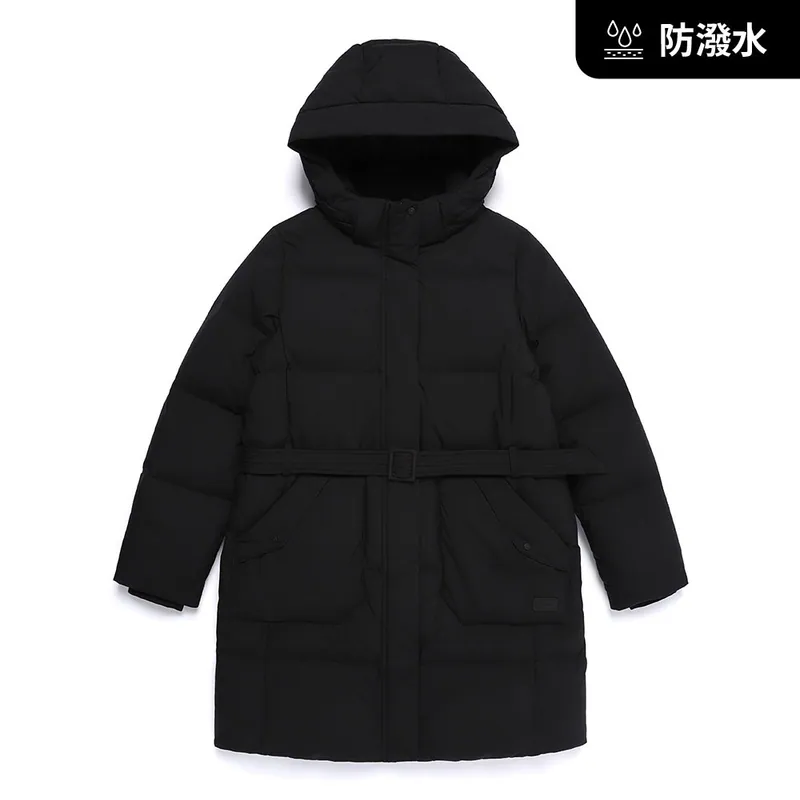 NG折扣款【WE ARE】韓國國家地理中長款連帽羽絨服外套N254WDW090