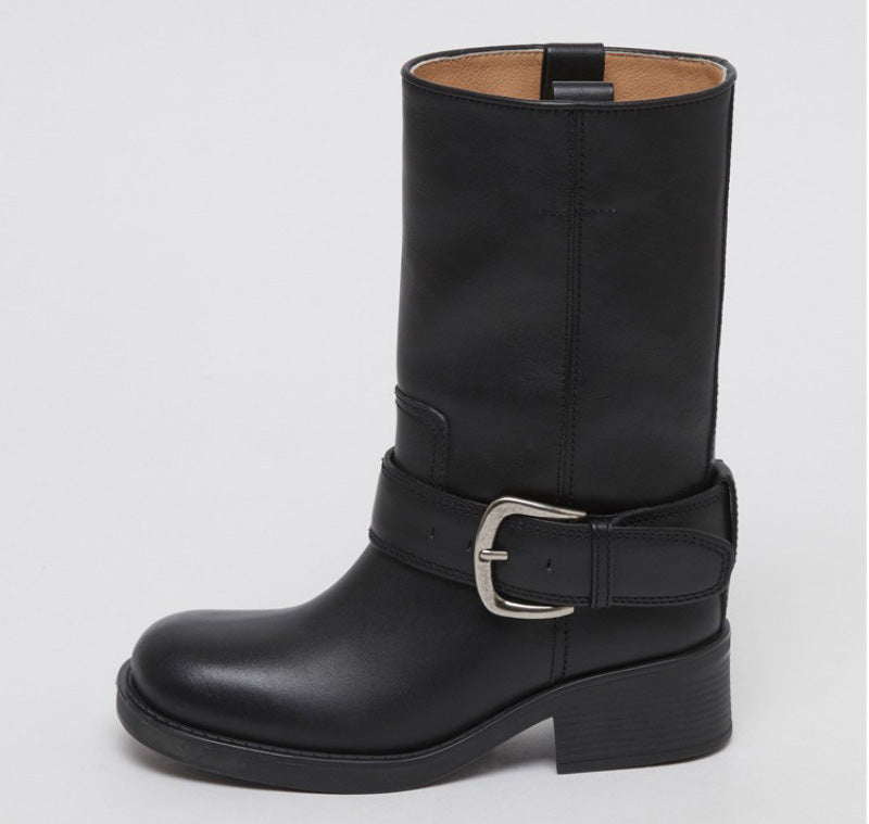 【WE ARE】韓國Archivepke Buckle boots靴子OK3BX25003