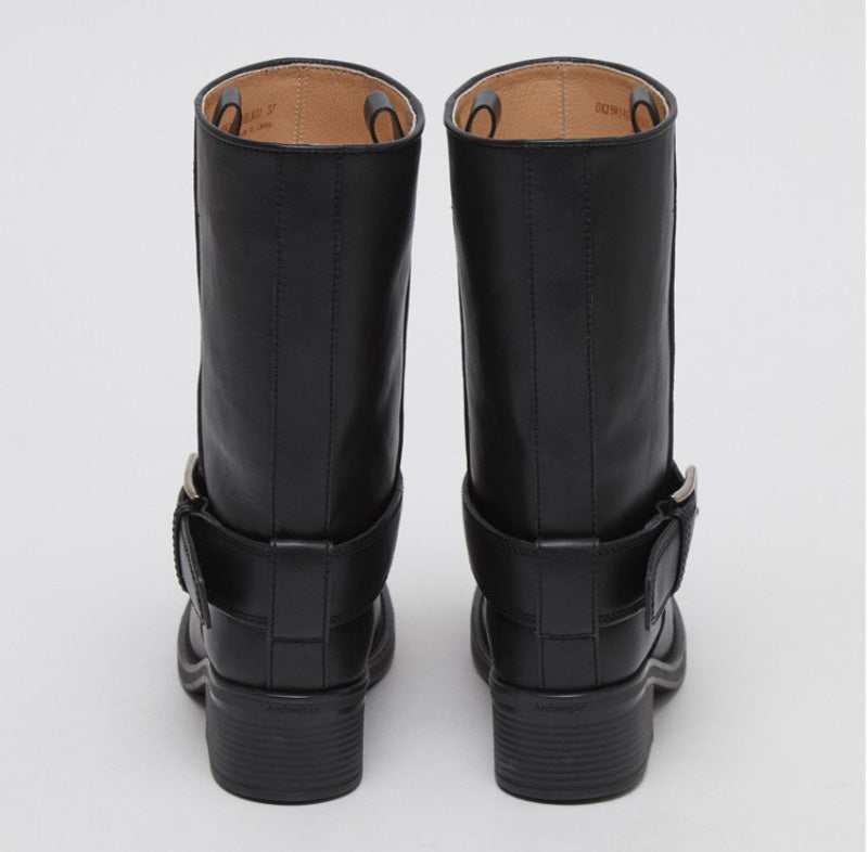 【WE ARE】韓國Archivepke Buckle boots靴子OK3BX25003