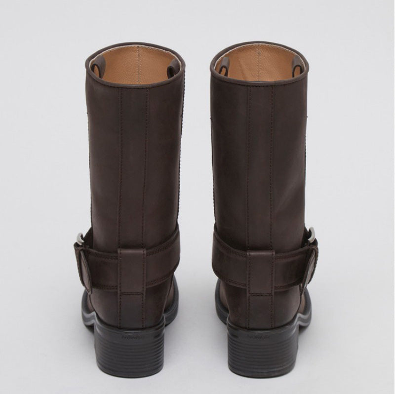 【WE ARE】韓國Archivepke Buckle boots靴子OK3BX25003