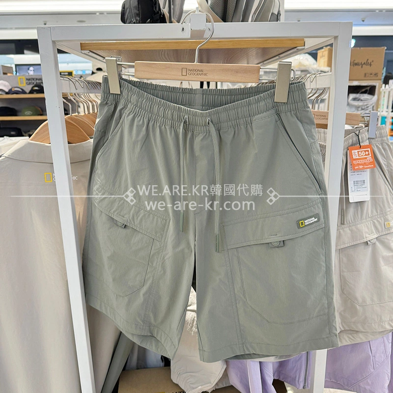 【WE ARE】Korea NG National Geographic casual shorts (6 colors) N242UHP140