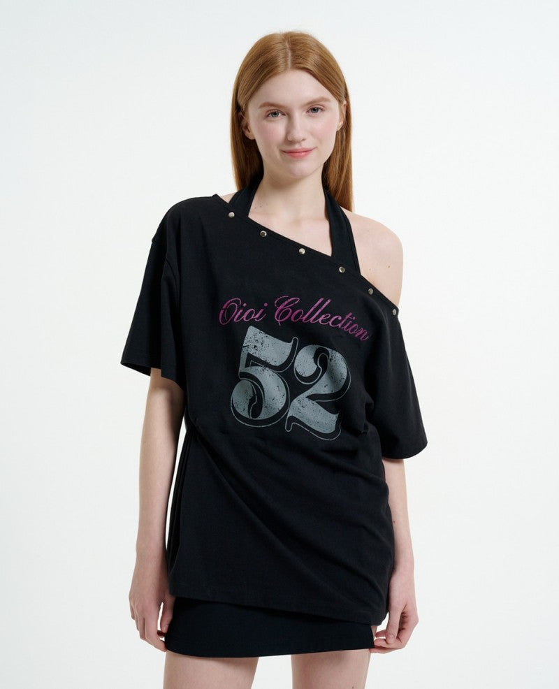 女款【WE ARE】韓國OIC休閒短袖T恤OI2635TS021M