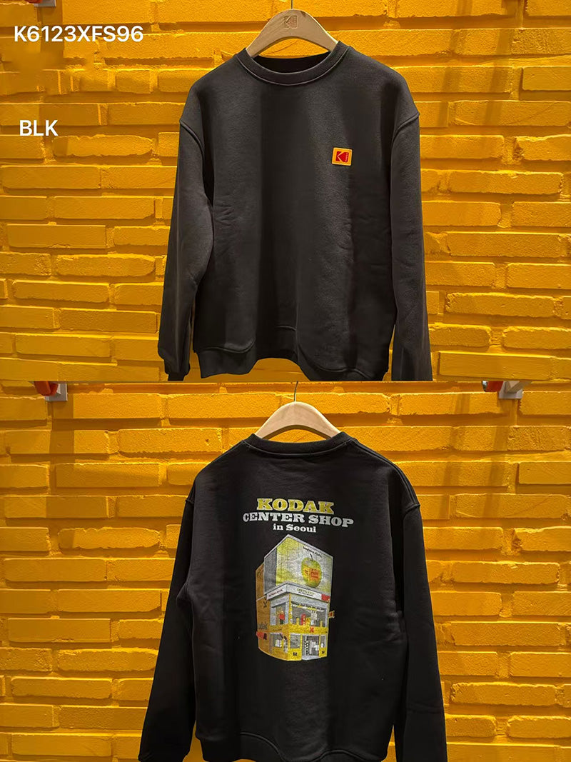 中性款【WE ARE】韓國KODAK柯達 背面刷舊門市大學T K6123XFS96