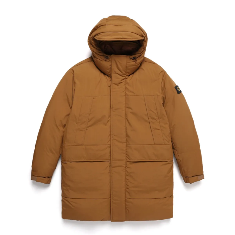 【WE ARE】Korea National Geographic hooded down jacket long coat N244UDW141