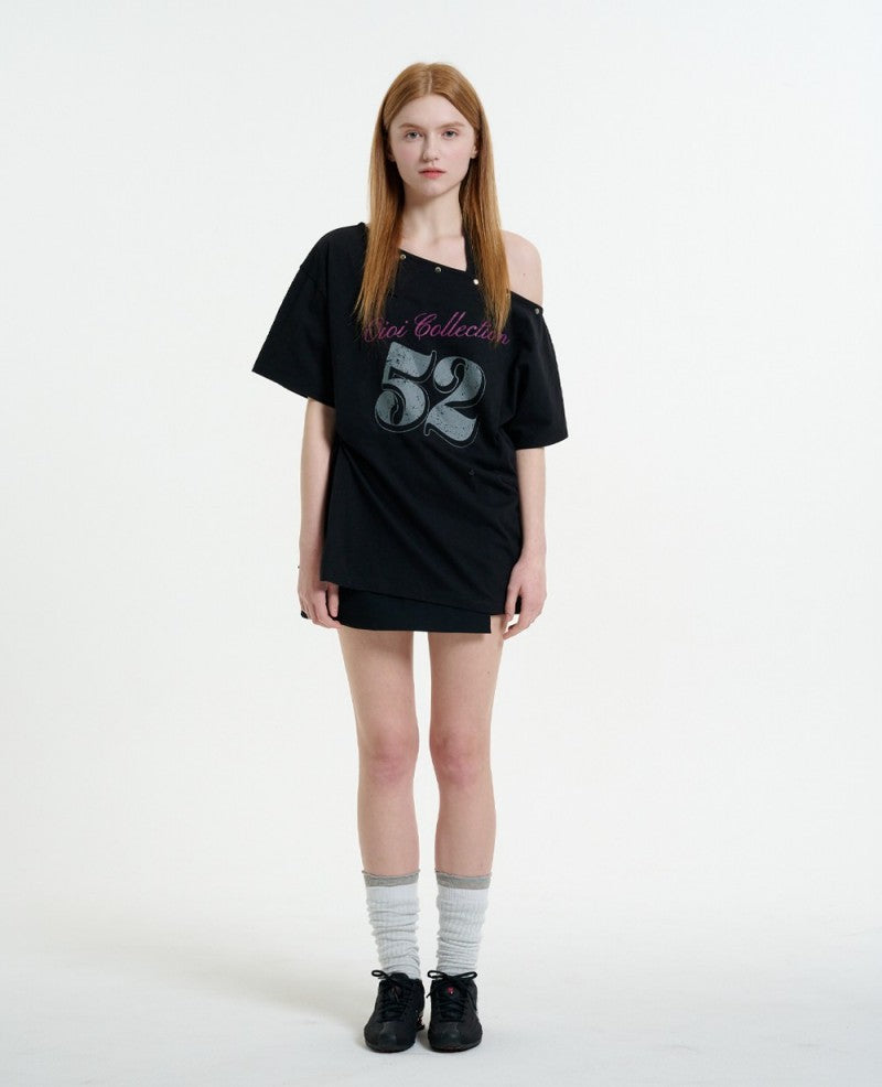 女款【WE ARE】韓國OIC休閒短袖T恤OI2635TS021M