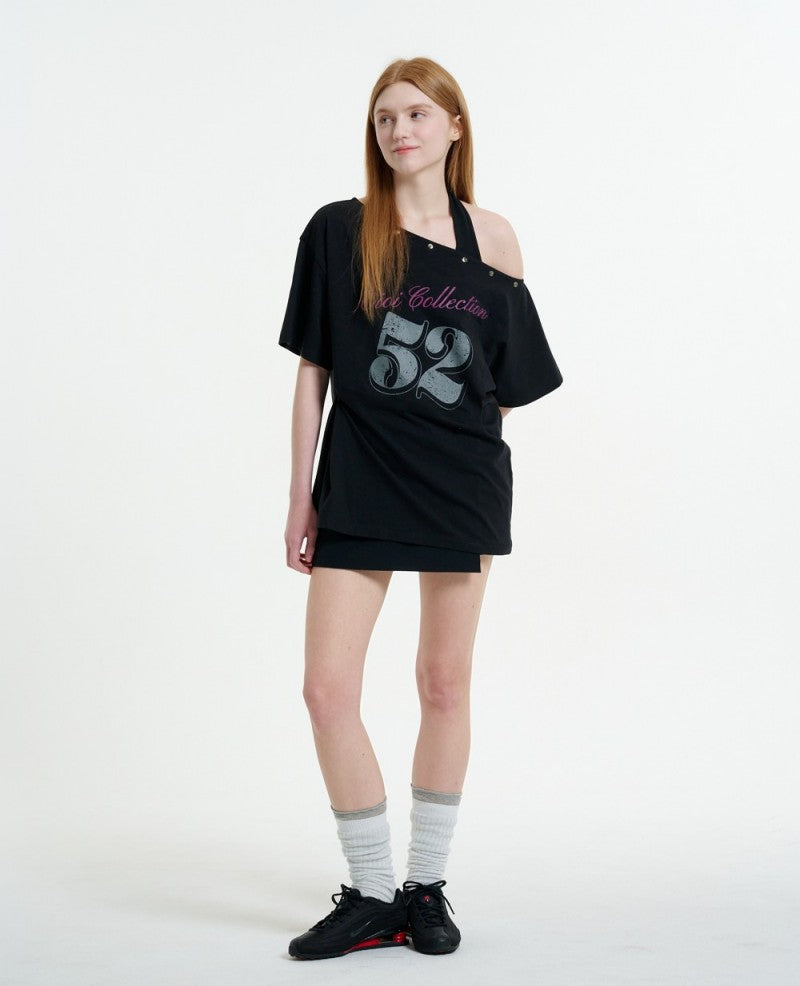 女款【WE ARE】韓國OIC休閒短袖T恤OI2635TS021M