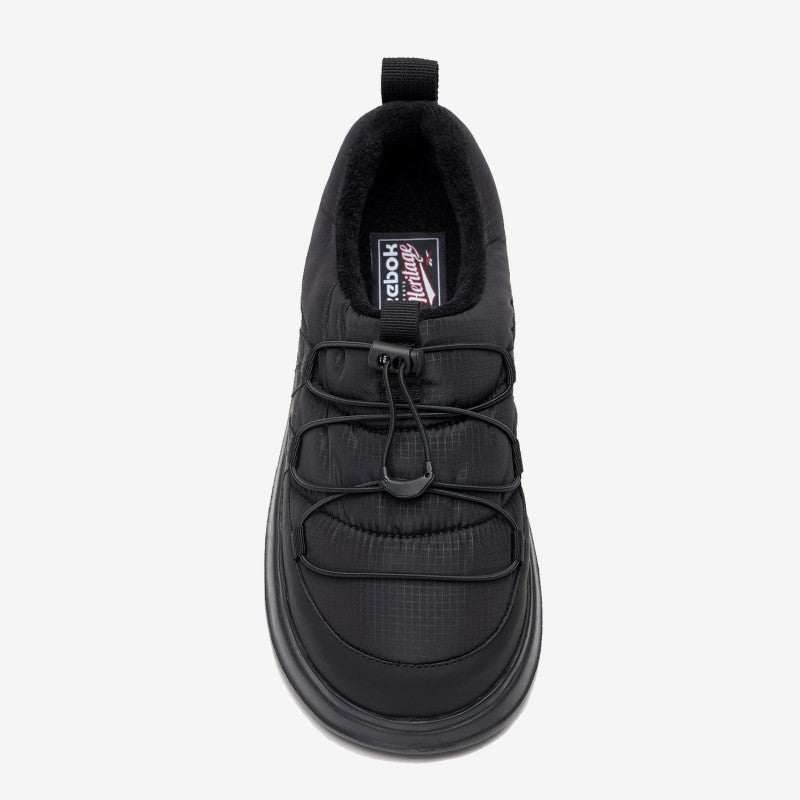 女款【WE ARE】韓國reebok 抽繩尼龍加絨麵包鞋RESO5FW2W