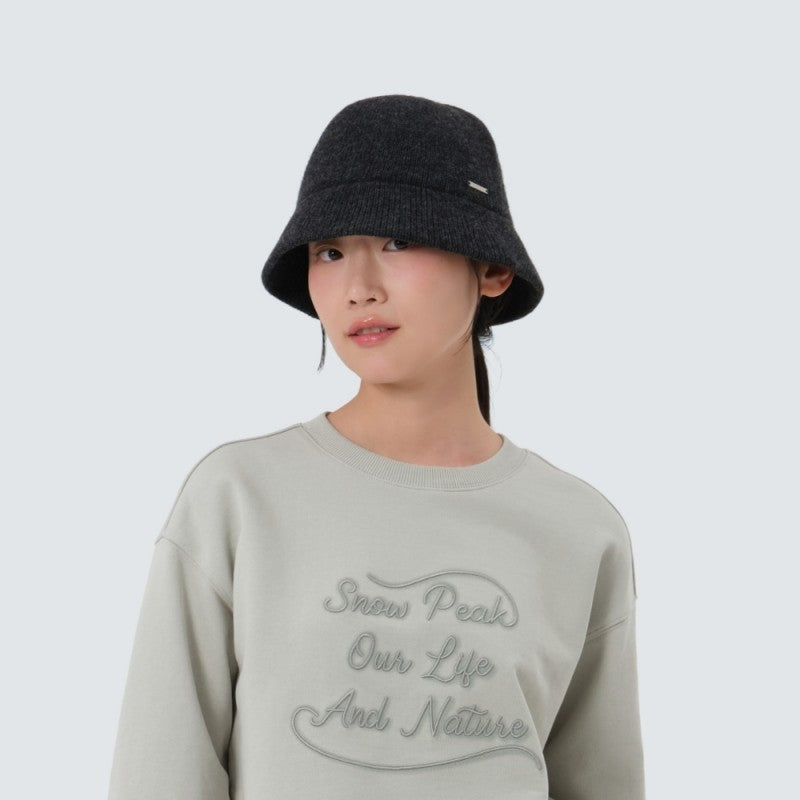 【WE ARE】韓國snow peak雪峰針織漁夫帽S25WWFKC64