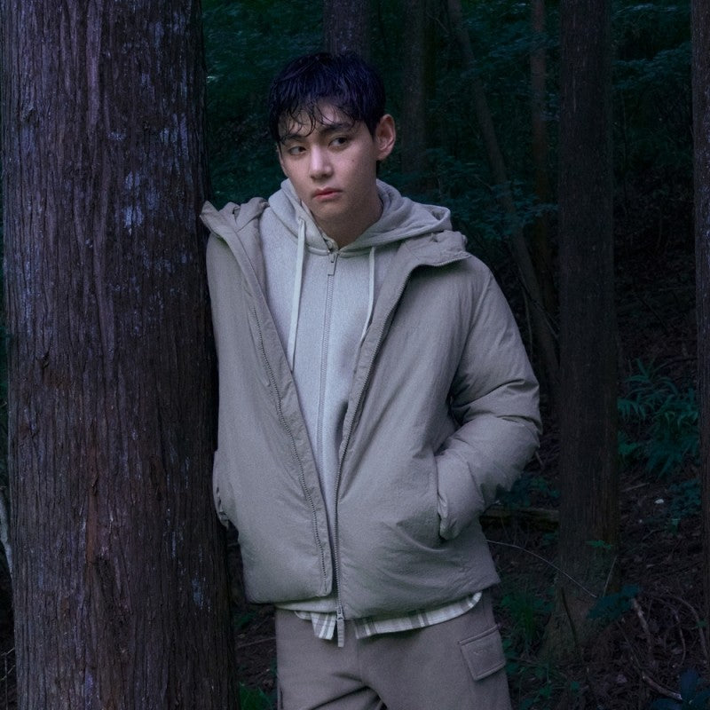 男款【WE ARE】韓國snow peak雪峰連帽羽絨服S25WMGDJ50
