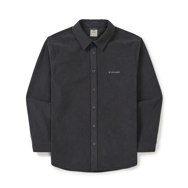 男款【WE ARE】韓國snow peak雪峰休閒燈芯絨襯衫上衣S25WMFSH70