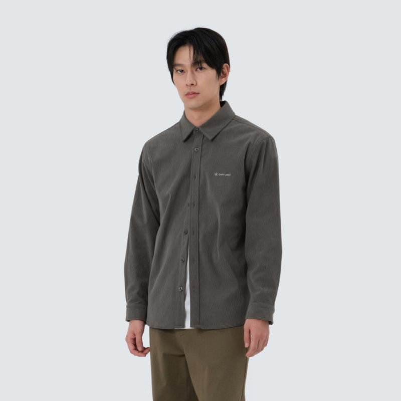 男款【WE ARE】韓國snow peak雪峰休閒燈芯絨襯衫上衣S25WMFSH70