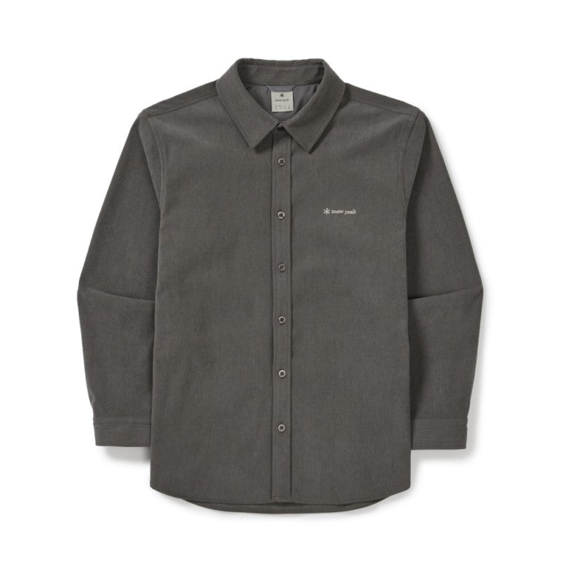 男款【WE ARE】韓國snow peak雪峰休閒燈芯絨襯衫上衣S25WMFSH70
