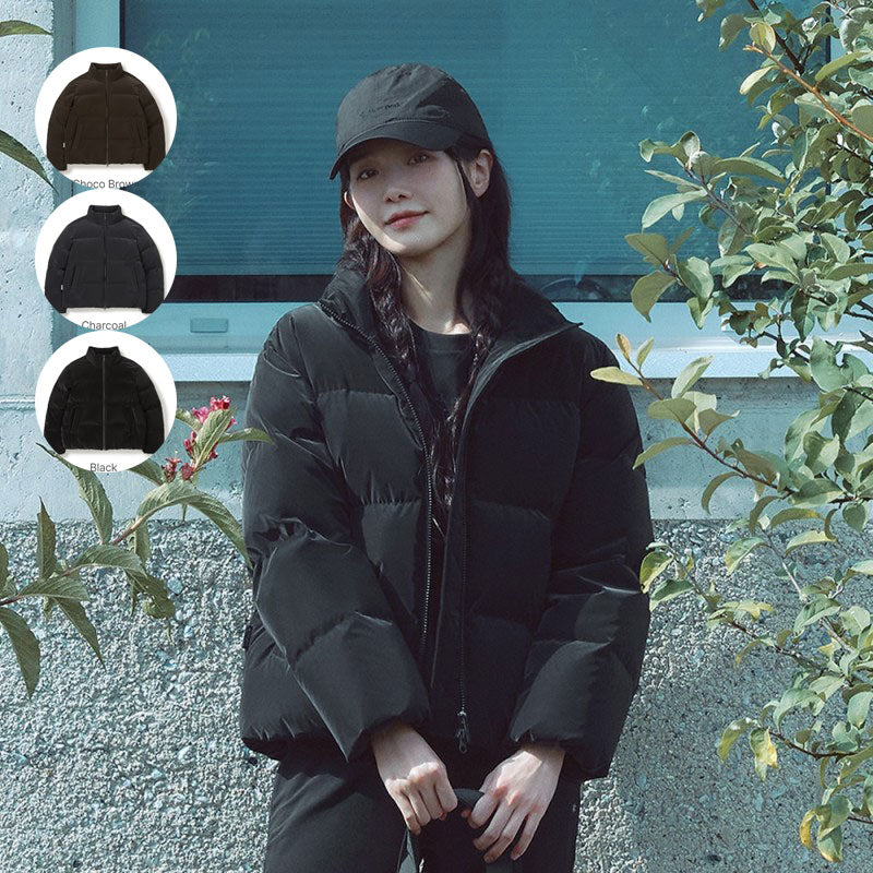 女款【WE ARE】韓國snow peak雪峰 立領光澤感鴨絨外套S25WWTDJ29