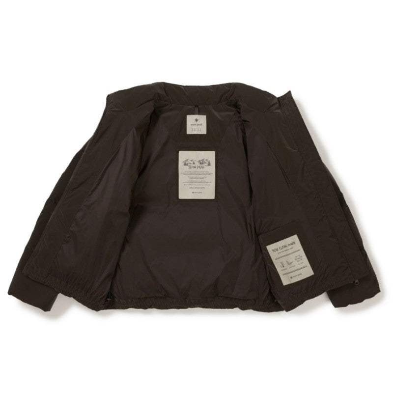 女款【WE ARE】韓國snow peak雪峰 立領光澤感鴨絨外套S25WWTDJ29