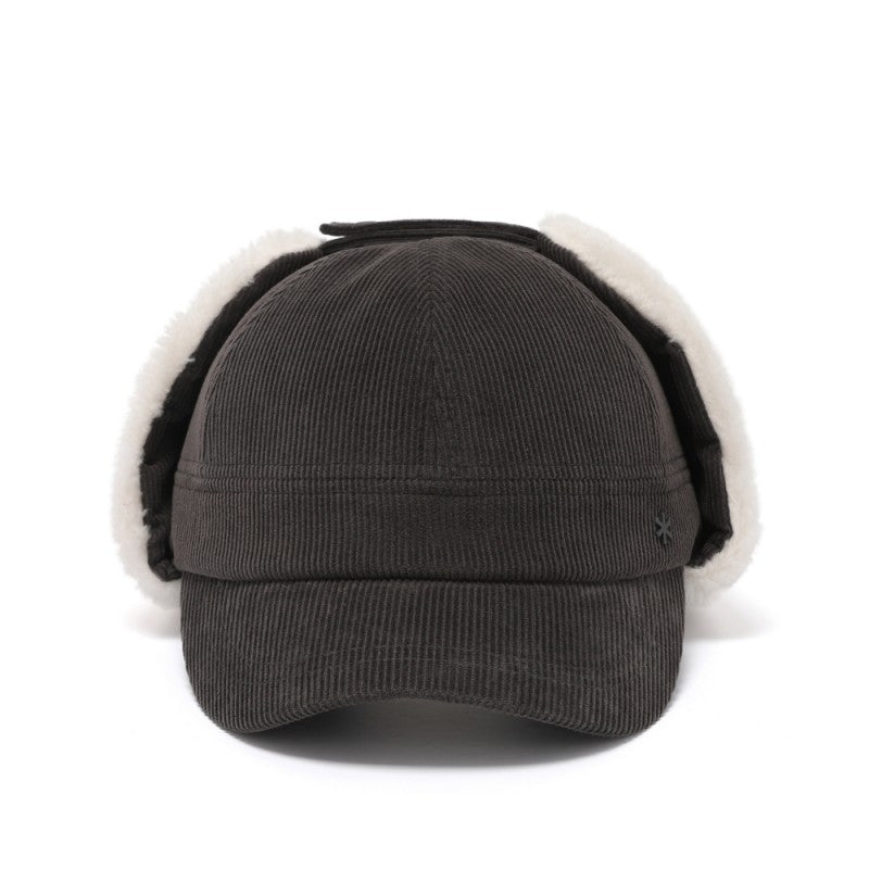 【WE ARE】韓國snow peak雪峰休閒燈芯絨護耳帽S25WWFCP60