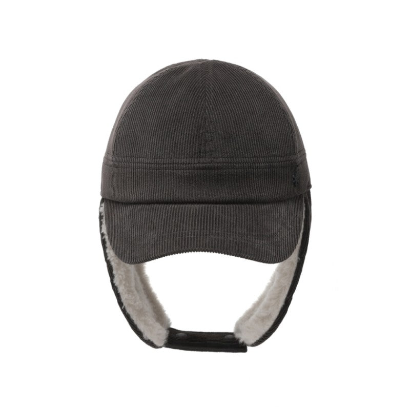 【WE ARE】韓國snow peak雪峰休閒燈芯絨護耳帽S25WWFCP60