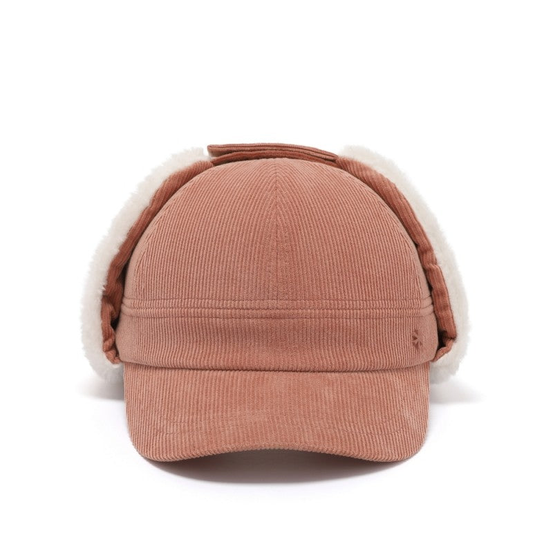 【WE ARE】韓國snow peak雪峰休閒燈芯絨護耳帽S25WWFCP60