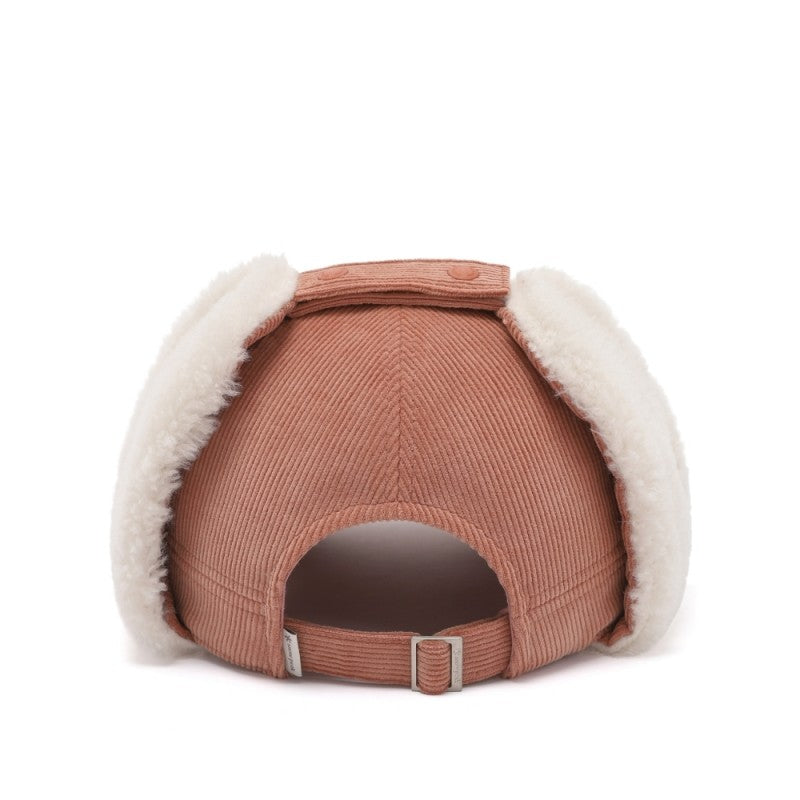 【WE ARE】韓國snow peak雪峰休閒燈芯絨護耳帽S25WWFCP60