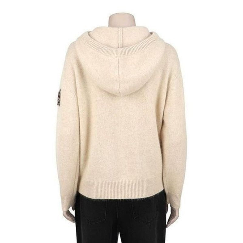 女款【WE ARE】韓國JEEP休閒針織連帽套頭上衣JQ4KTF301