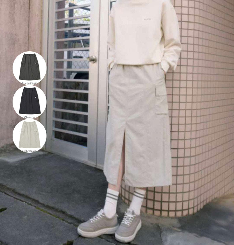 【WE ARE】韓國snow peak雪峰休閒半身裙S26ZWCSK11